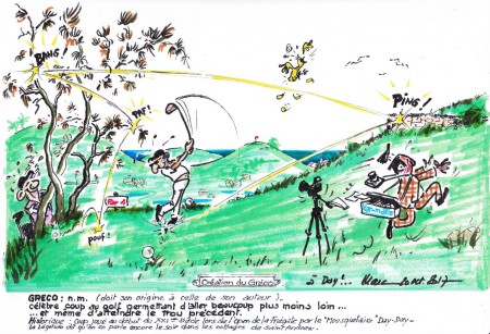 Magistral coup de golf réalisé par Day²